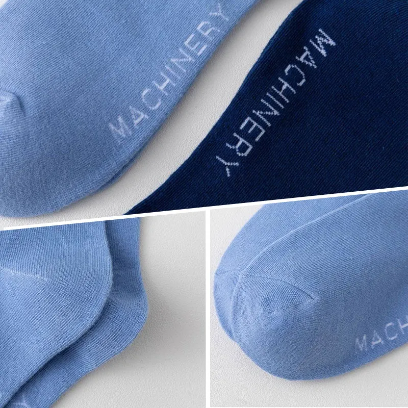 🌈 Each pair is just $1.69!🔥Buy 5 Get 5 Free Letter Blocking Mid-Calf Socks
