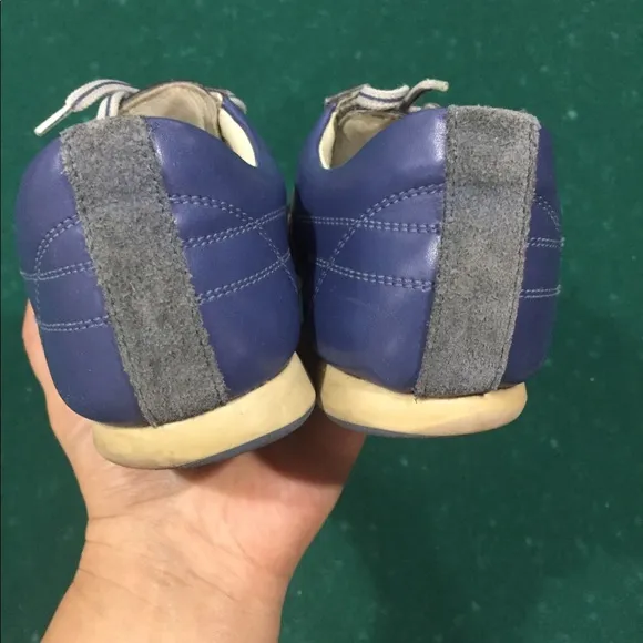 👟 Girls All Leather European Sneakers size 35
