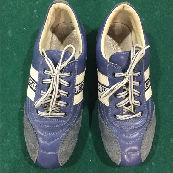 👟 Girls All Leather European Sneakers size 35