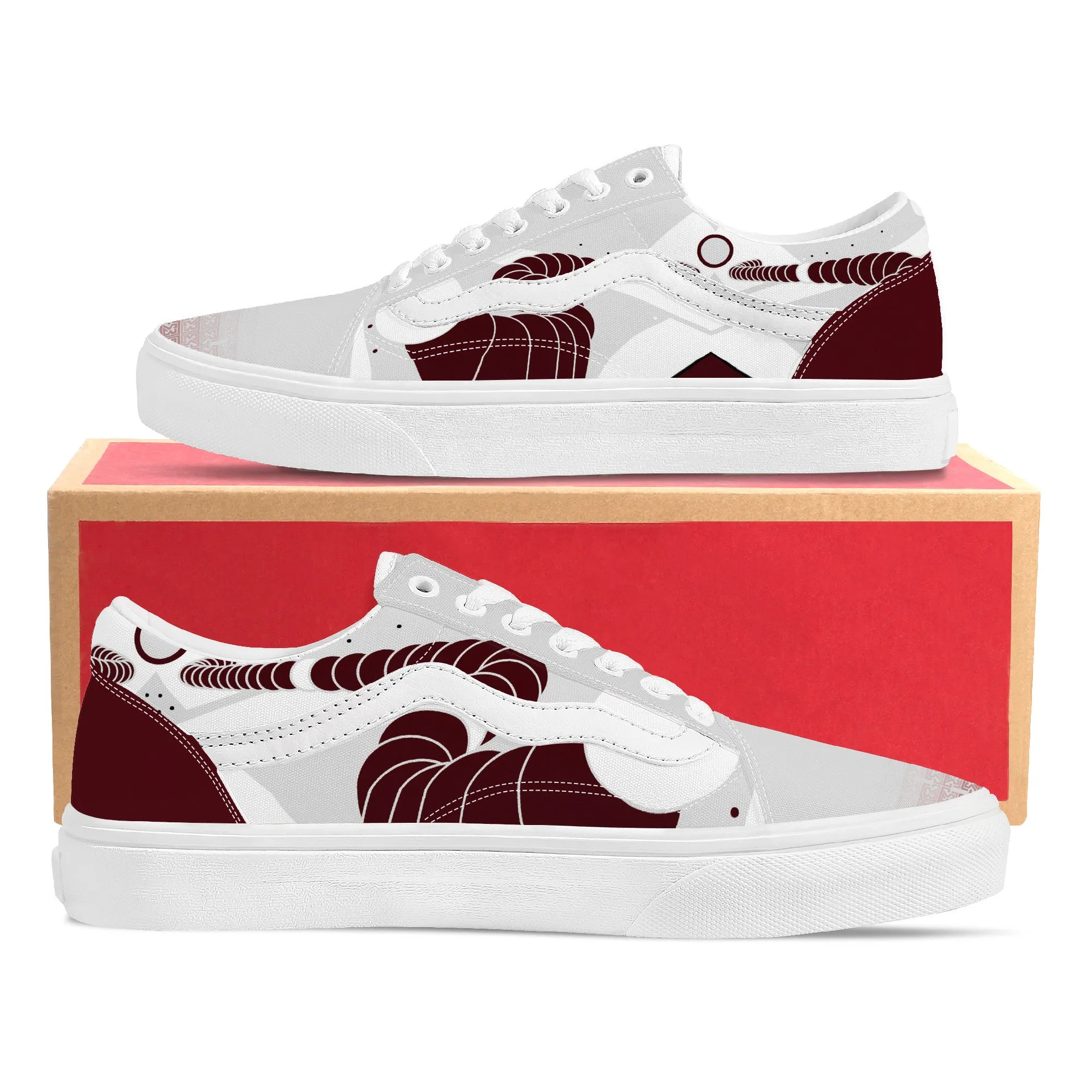 1234 Casual Rose Maroons