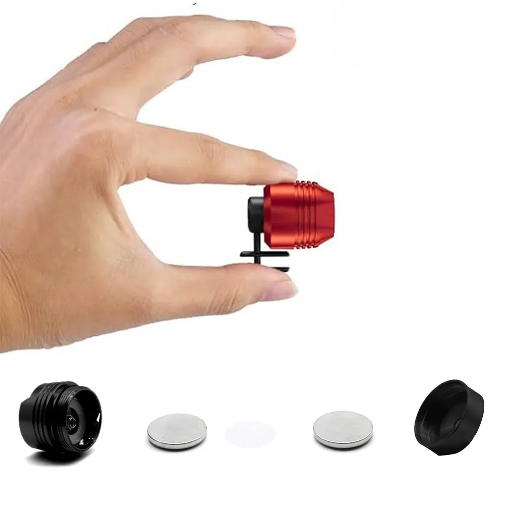 2Pc LED Shoe Headlights for Crocs Decorative Footlights Battery-Powered