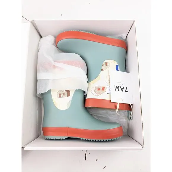 7AM Enfant Rainy Houses Rain Boots