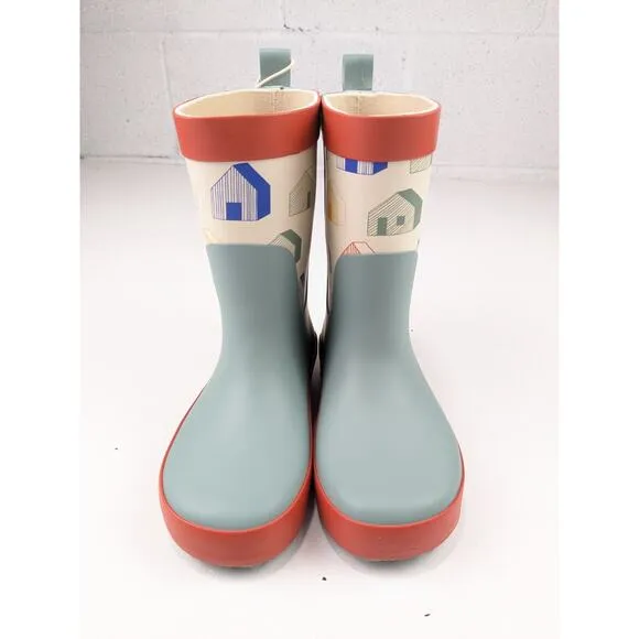 7AM Enfant Rainy Houses Rain Boots