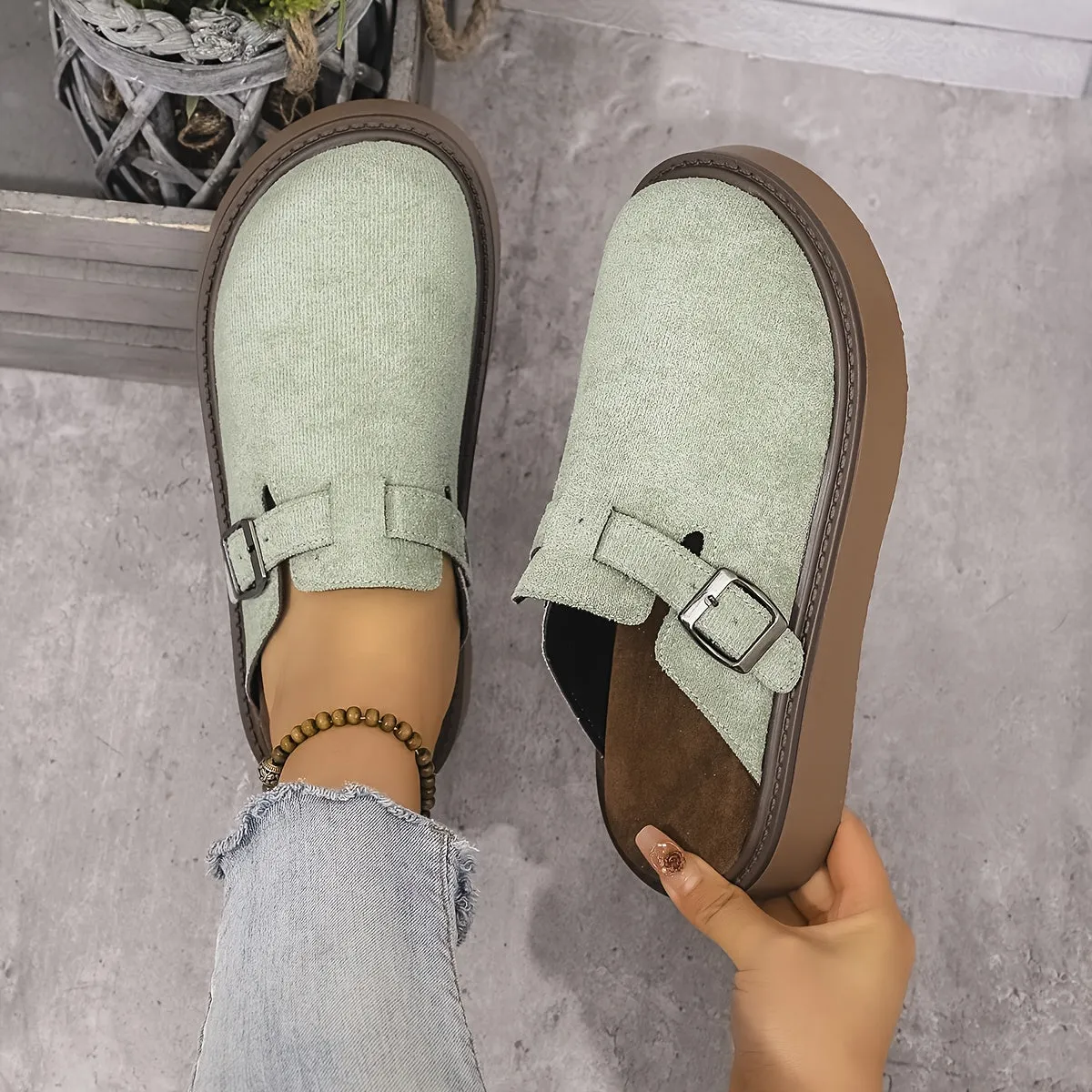 Abby | New Style Anti-Pilling Clogs