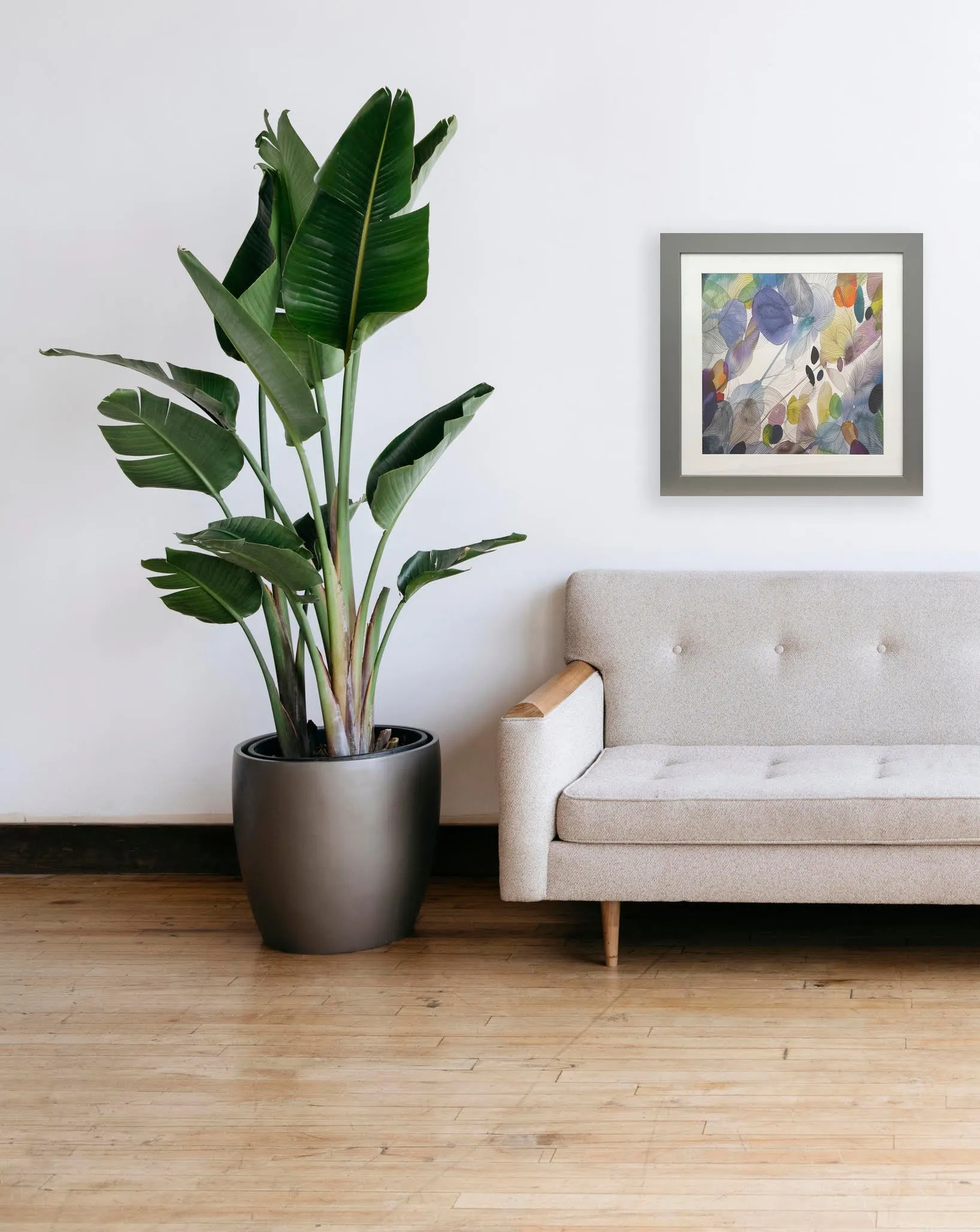 Abstract Framed Print (2 Frame Options)