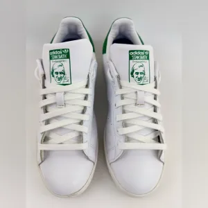 Adidas Originals Stan Smith, White/Green, Men's Size 10