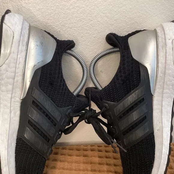adidas UltraBoost DNA 4 Sz Mens 6.5 Women's 8 Black Silver Metallic Silver Shoes