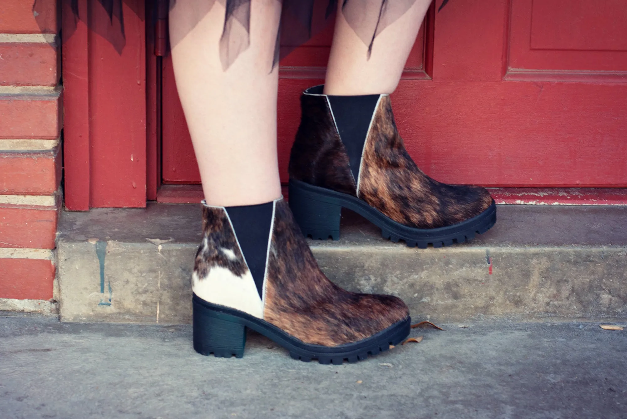 Alondra Chelsea Cowhair Boot Wholesale