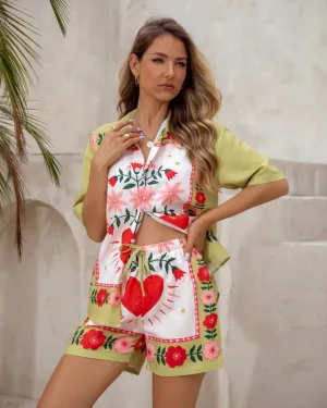 Anna Tropical Bliss Set- Green
