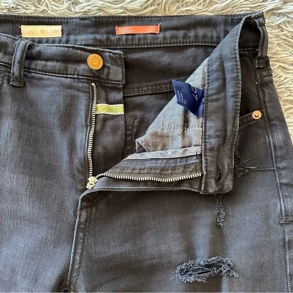 Anthropologie Pilcro The Heritage Boyfriend Distressed Jeans