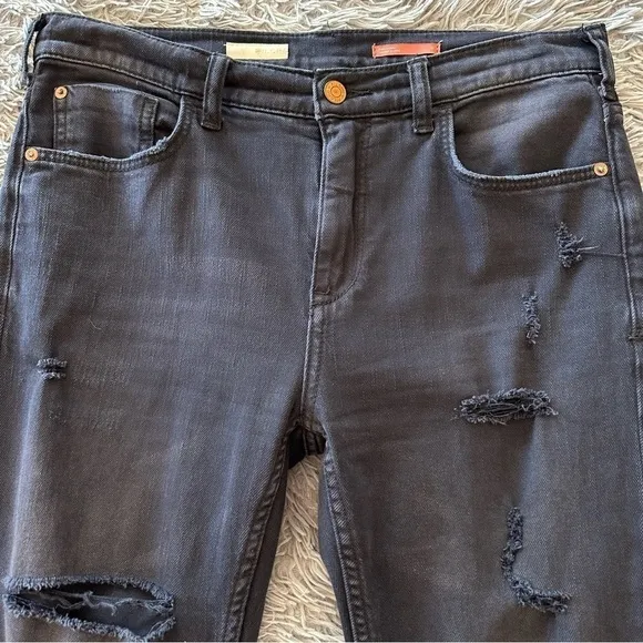 Anthropologie Pilcro The Heritage Boyfriend Distressed Jeans