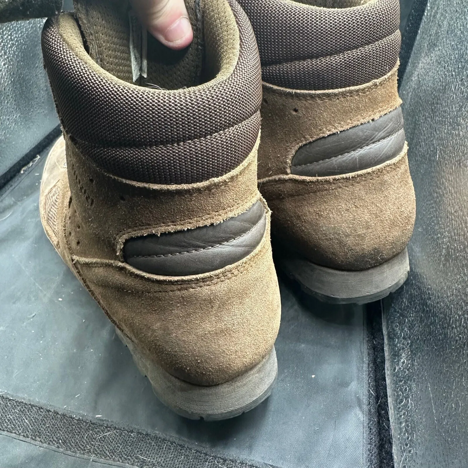 Army Brown Leather Iturri High Top Combat Boots - Size EU 47 - UK 12