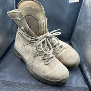 Army Brown Leather MEINDL Desert Patrol Combat Boots - Size EU 44 - UK 9.5