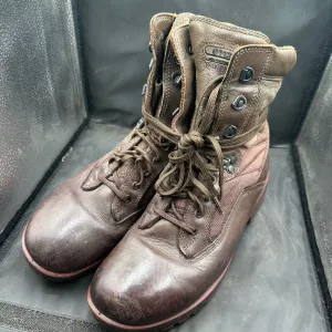 Army Brown Leather YDS Patrol Combat Boots - Size EU 42 - UK 8M