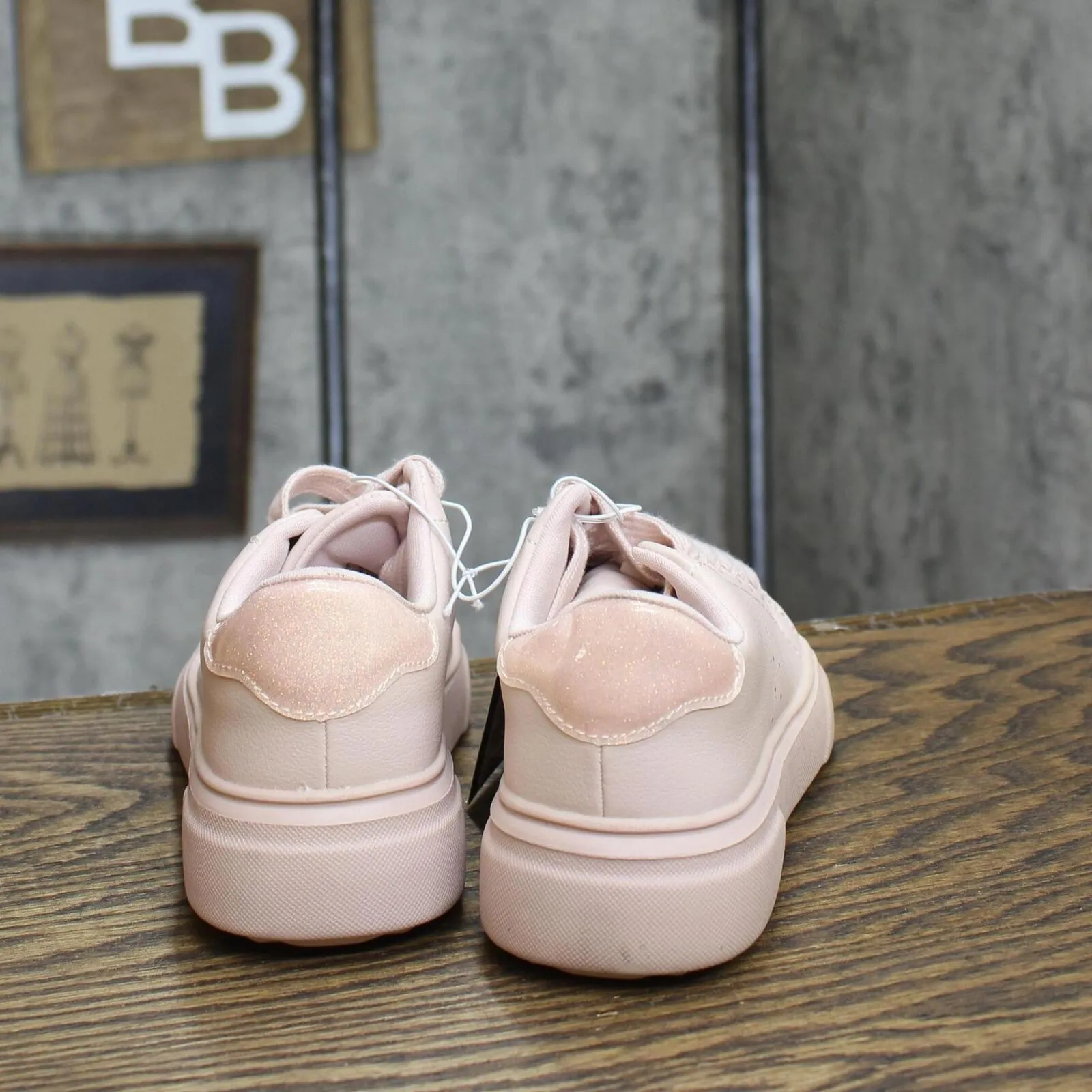 Art Class Girls Arianna Court Sneakers 87831572 Blush Pink 13