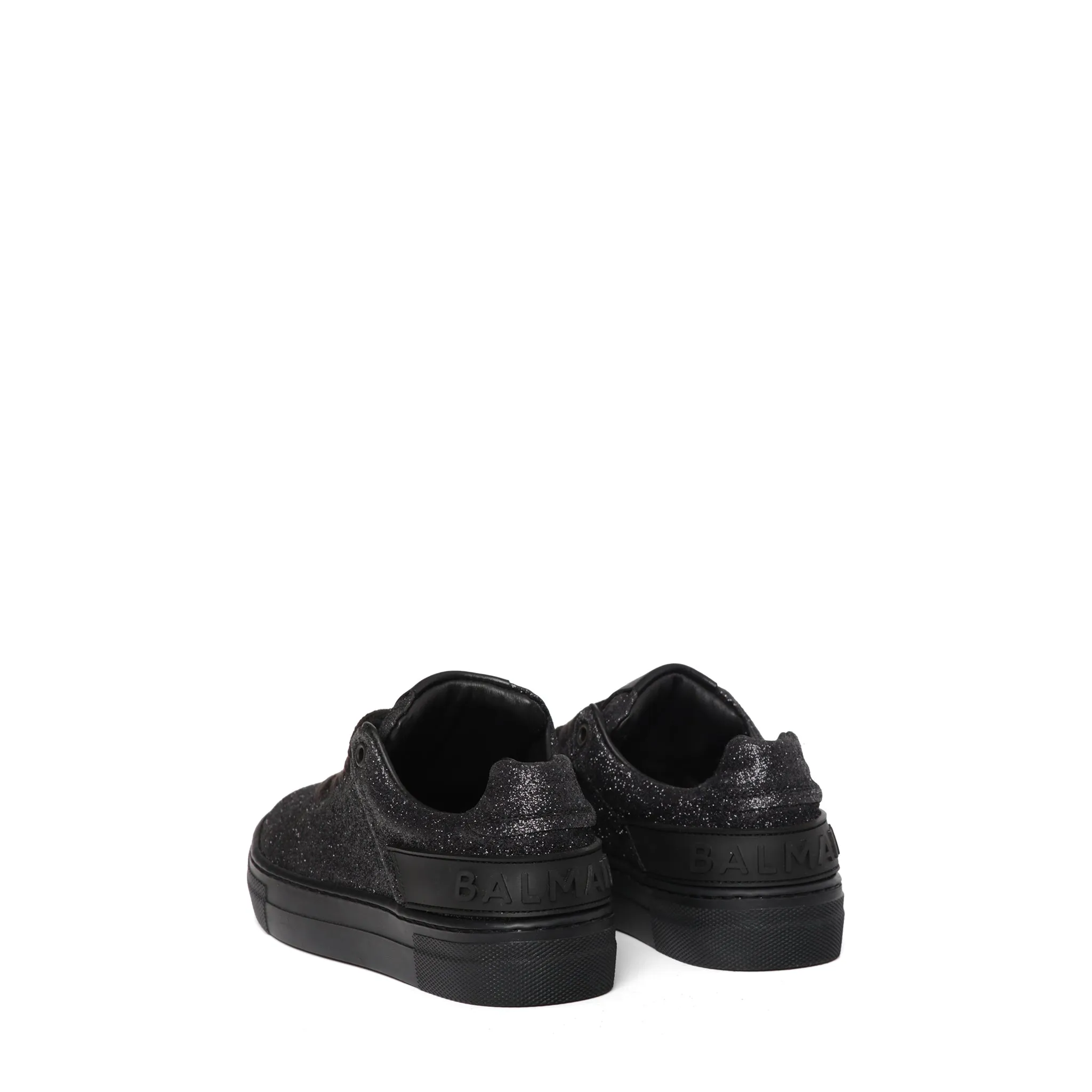 Balmain Kids Glitter Sneakers