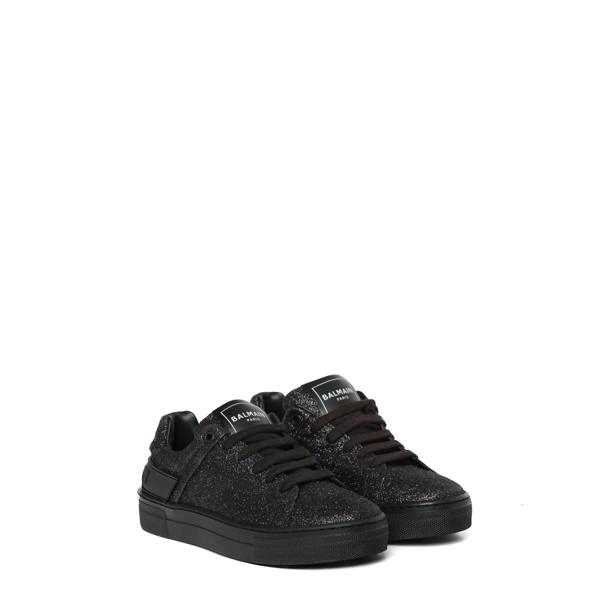 Balmain Kids Glitter Sneakers