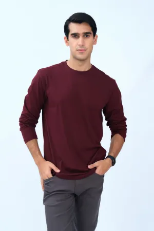 Basic Maroon T-Shirt