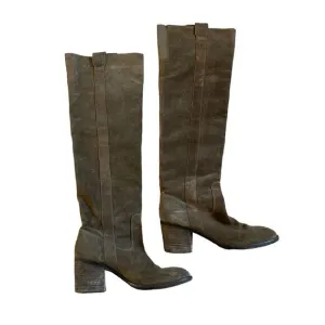 BCBG Generation Tall Suede Boots Over The Knee