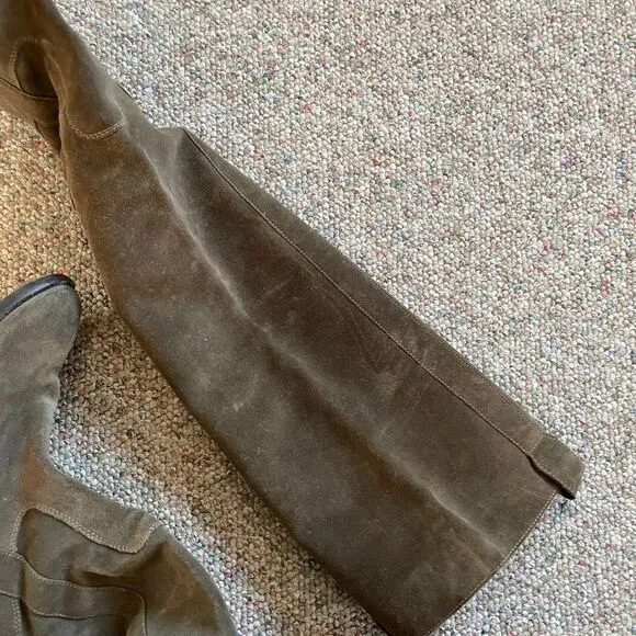BCBG Generation Tall Suede Boots Over The Knee