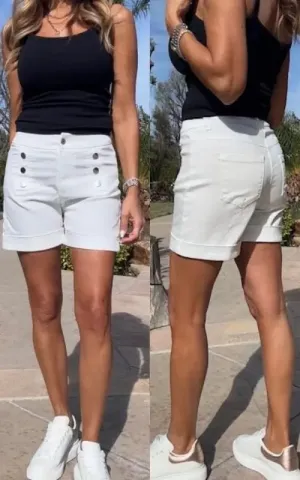 Bevy Flog - Elisie Shorts in White