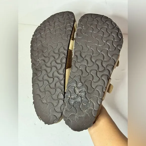 Birkenstock Mayari Birko Flor Toe Loop Slide Sandals Women Size 41