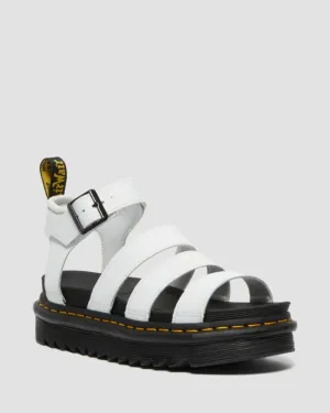 Blair 3 Strap Sandal - White
