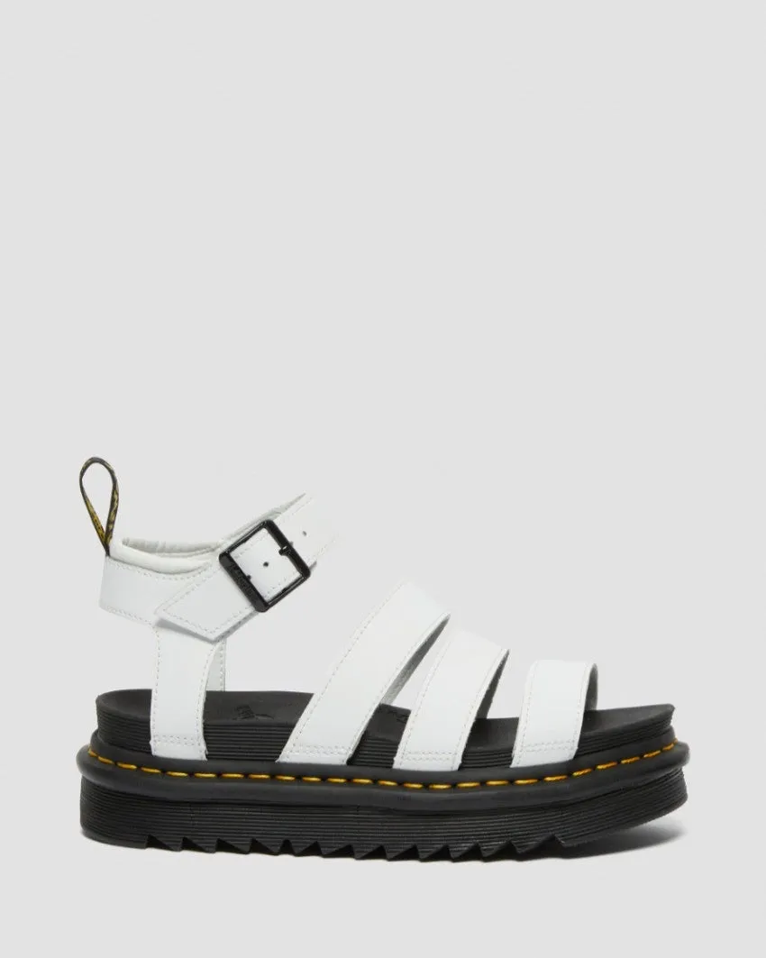 Blair 3 Strap Sandal - White