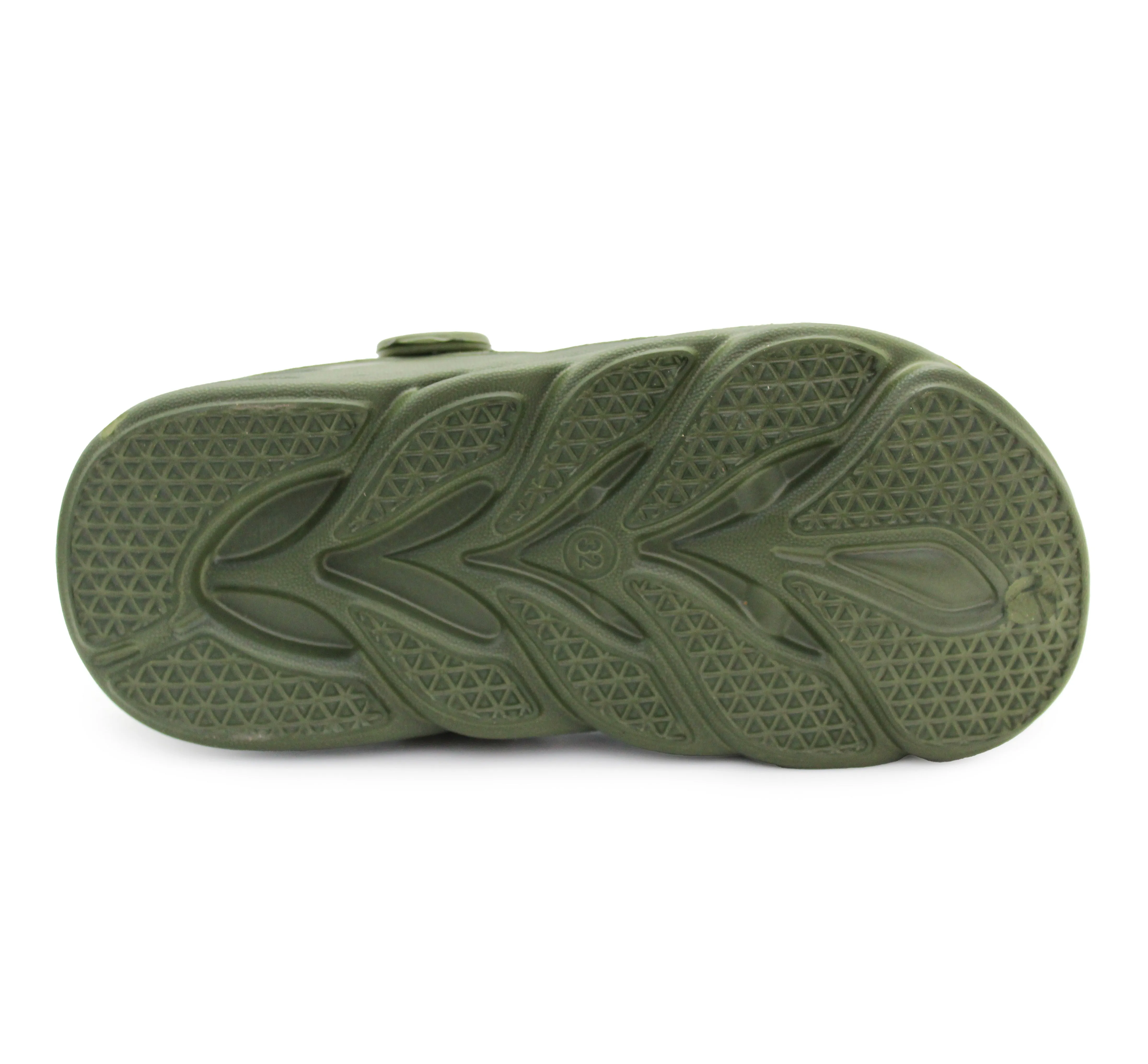Boys Clogs Kids Lightweight EVA Adjustable Strap Sandals Breathable Slip On Green Khaki Dinosaur Beach Garden Clog Slipper Pool Leisure Water Shoe