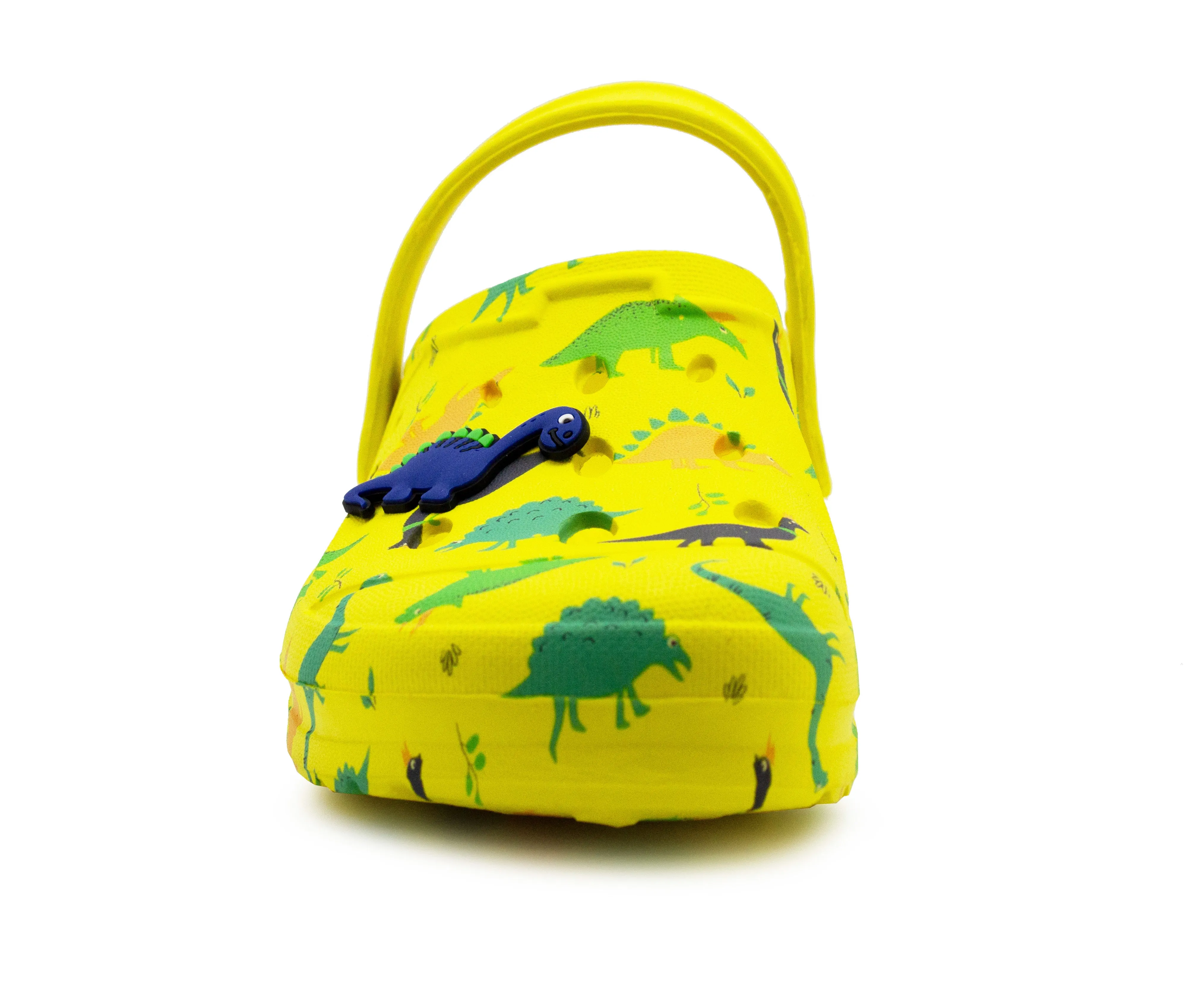 Boys Clogs Youth Lightweight EVA Adjustable Strap Dinosaur Sandals Breathable Slip On Beach Garden Clog Slipper Pool Leisure Water Shoe