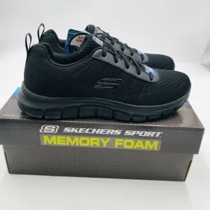 Brand New Skechers Sport Black Mountain‎ Track Sneakers Size 8.5 For Men
