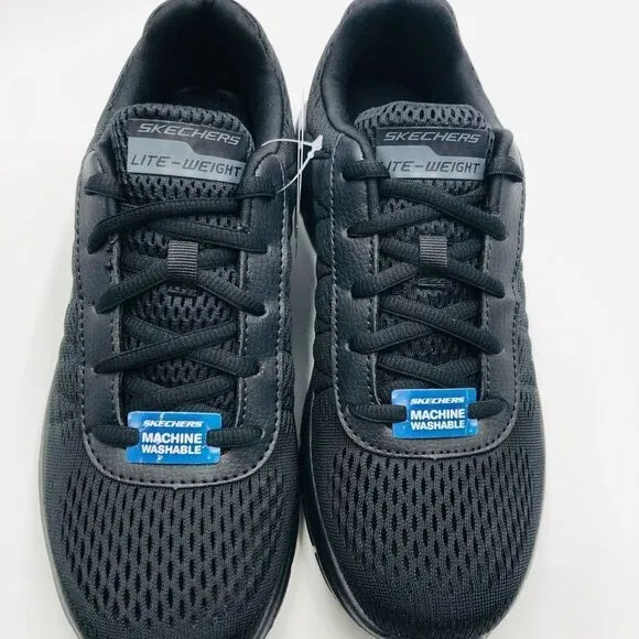 Brand New Skechers Sport Black Mountain‎ Track Sneakers Size 8.5 For Men