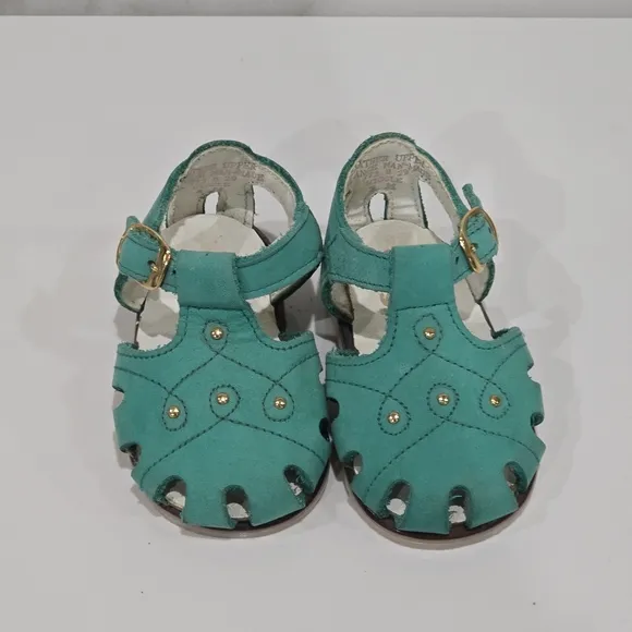 BUSTER BROWN Baby Anklestrap Maey Jane Leather Sandals Size 1