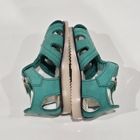 BUSTER BROWN Baby Anklestrap Maey Jane Leather Sandals Size 1