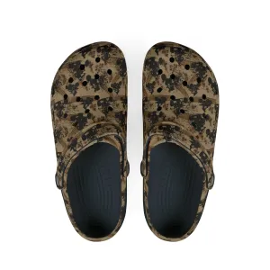 Camouflage EVA Foam Rubber Clogs - Comfortable Outdoor Footwear