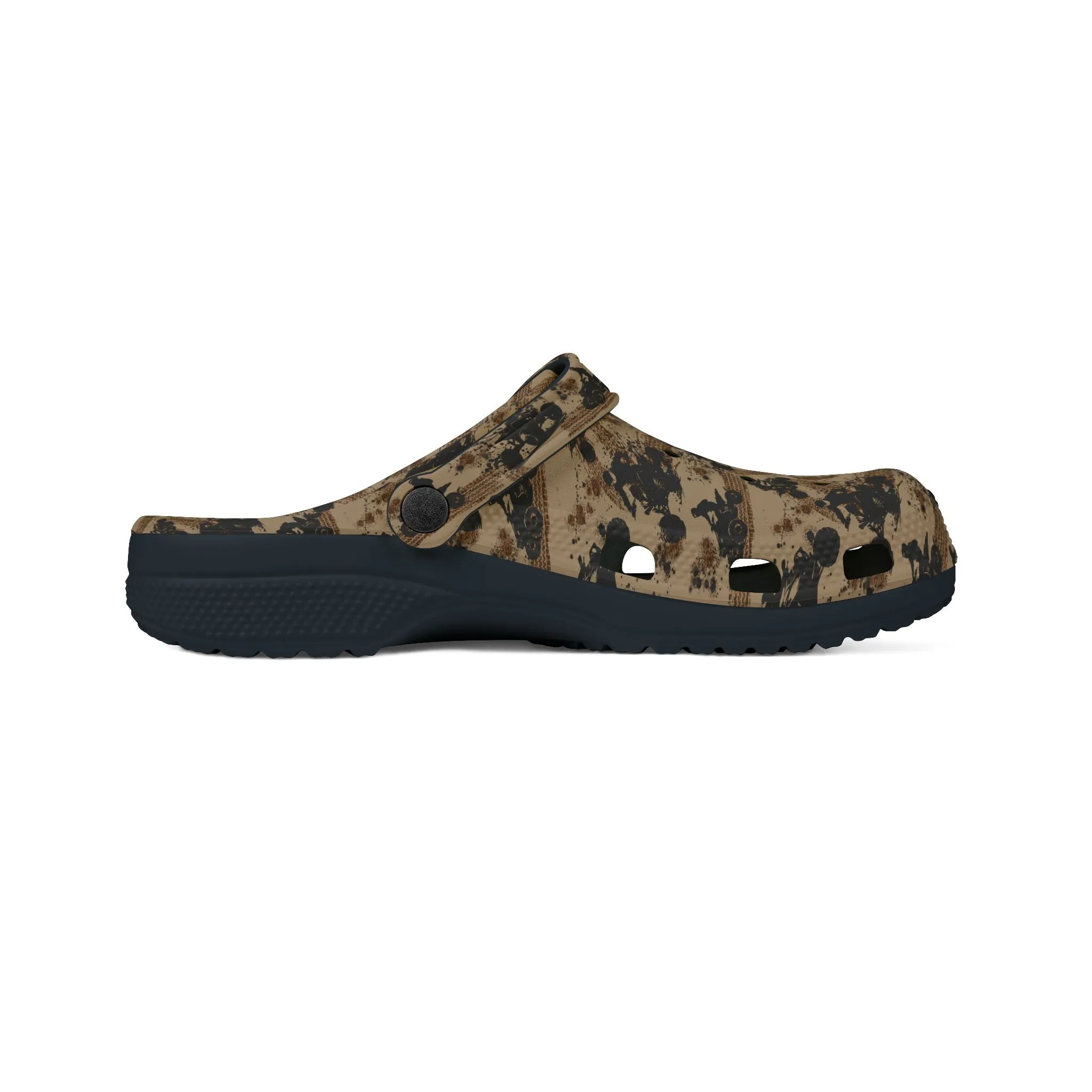 Camouflage EVA Foam Rubber Clogs - Comfortable Outdoor Footwear
