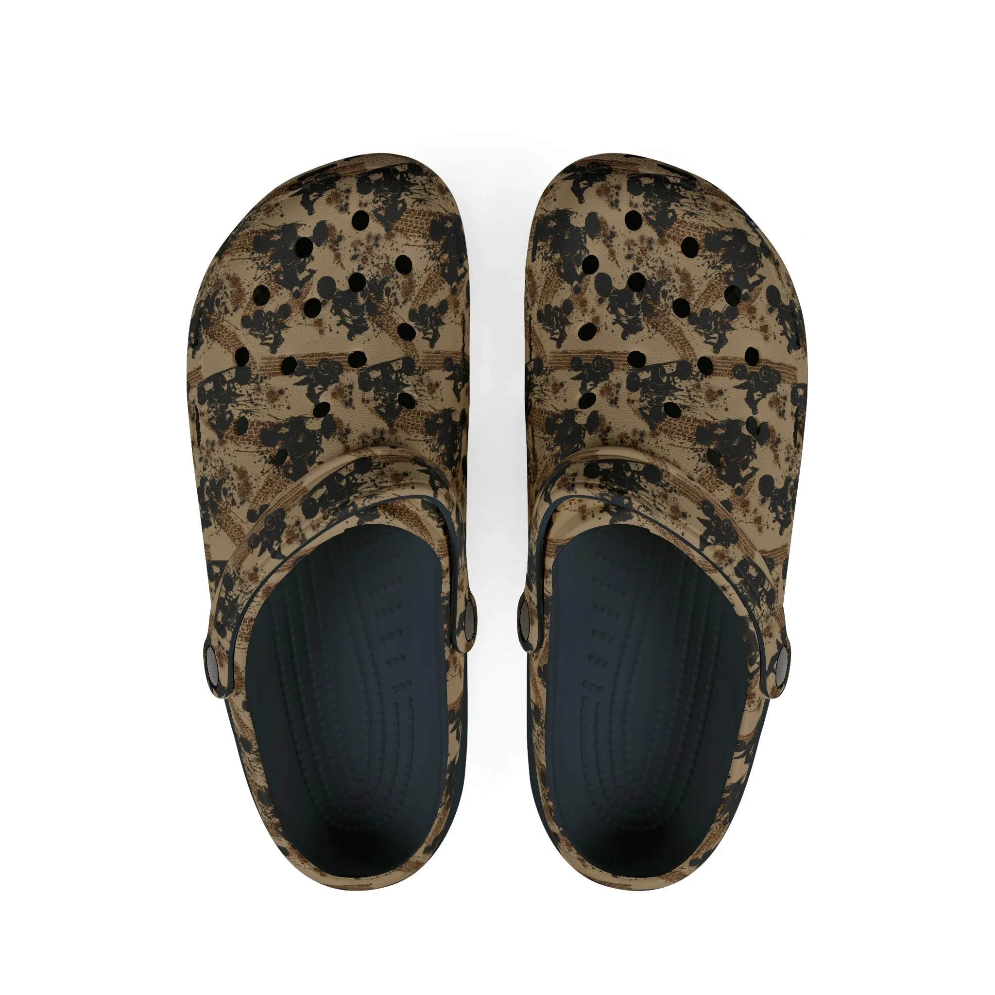 Camouflage EVA Foam Rubber Clogs - Comfortable Outdoor Footwear