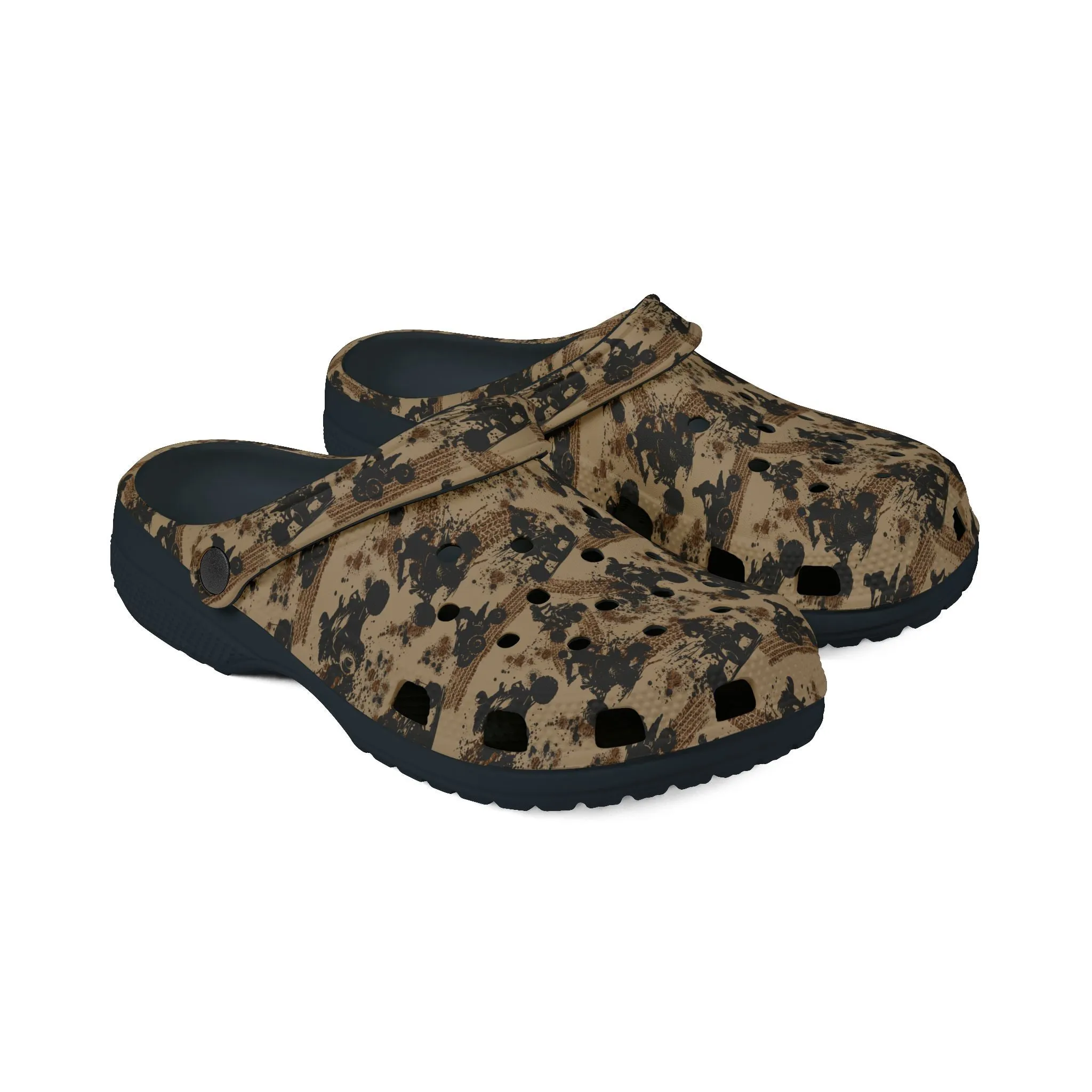 Camouflage EVA Foam Rubber Clogs - Comfortable Outdoor Footwear