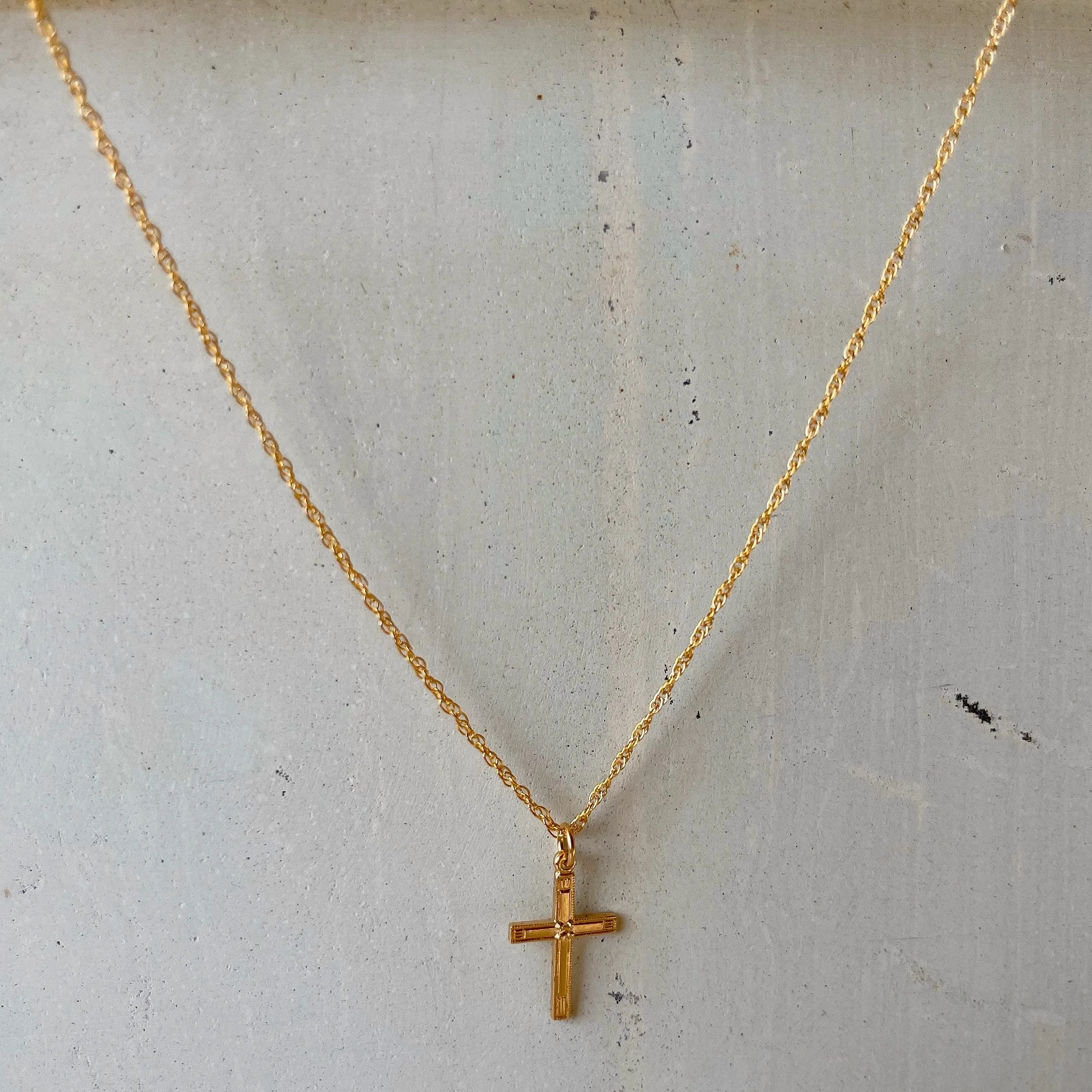 Carry Me Cross Necklace
