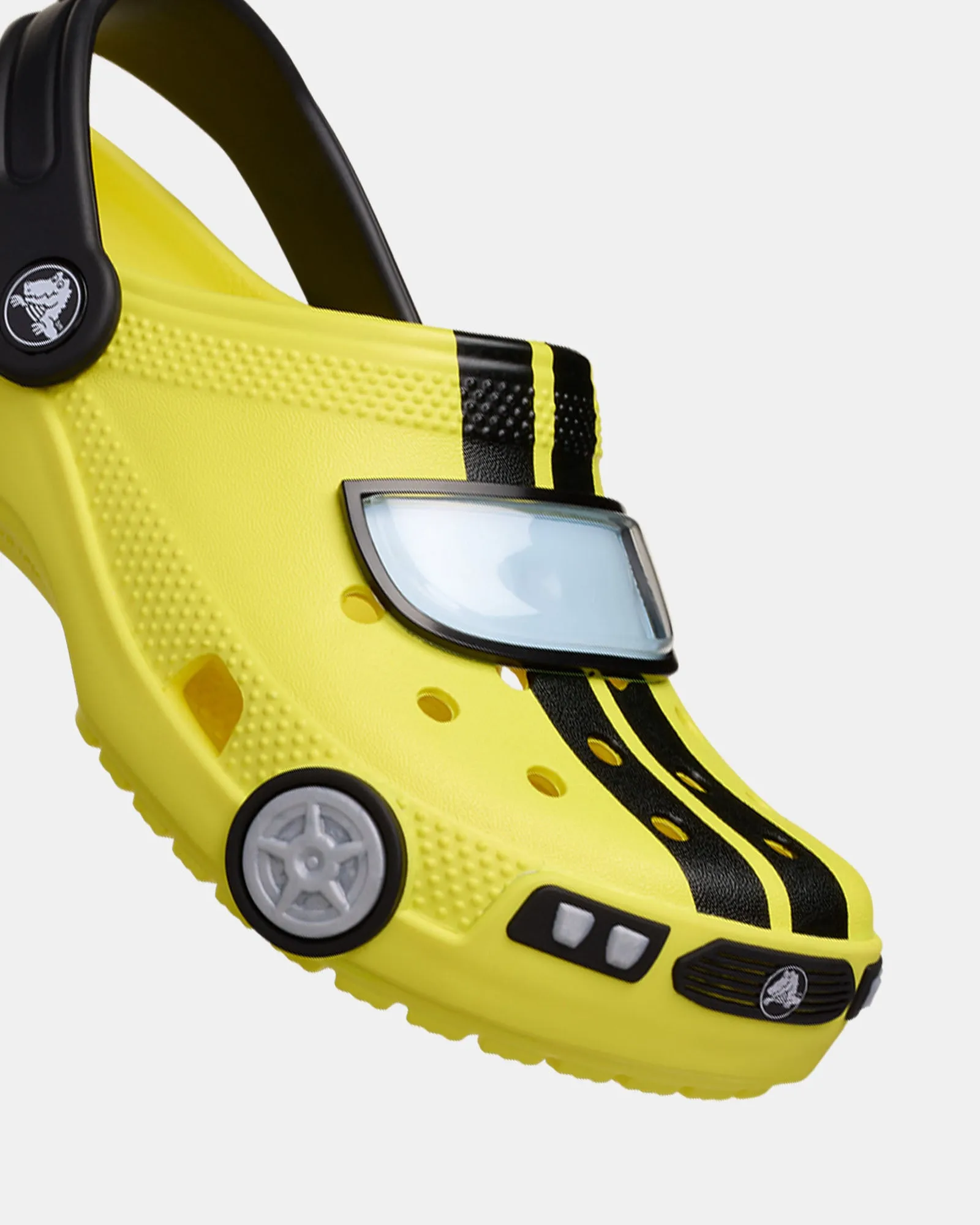 Classic Clog Race Car Yth B Cyber Yellow