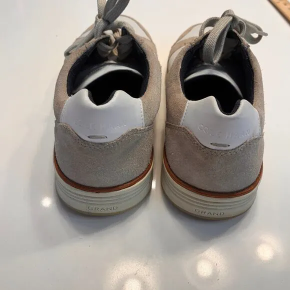 Cole Haan Men's Ivory Grand Crosscourt Craft Sport Sneakers Size 10M