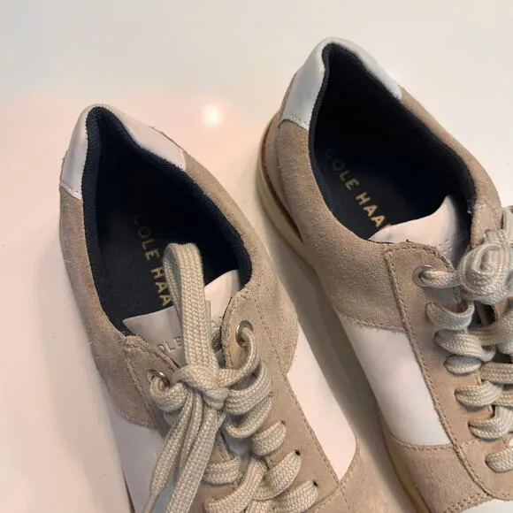Cole Haan Men's Ivory Grand Crosscourt Craft Sport Sneakers Size 10M