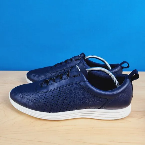 Cole Haan Original Grand Sport Performance Mens 11‎ Blue Leather Casual Sneakers