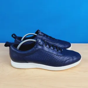 Cole Haan Original Grand Sport Performance Mens 11‎ Blue Leather Casual Sneakers