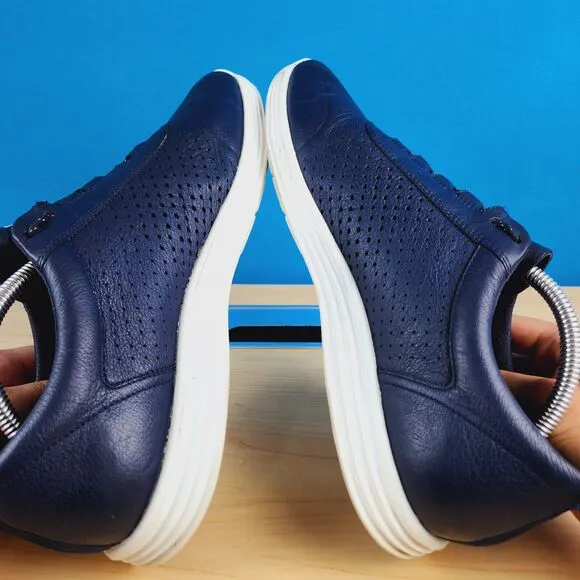 Cole Haan Original Grand Sport Performance Mens 11‎ Blue Leather Casual Sneakers