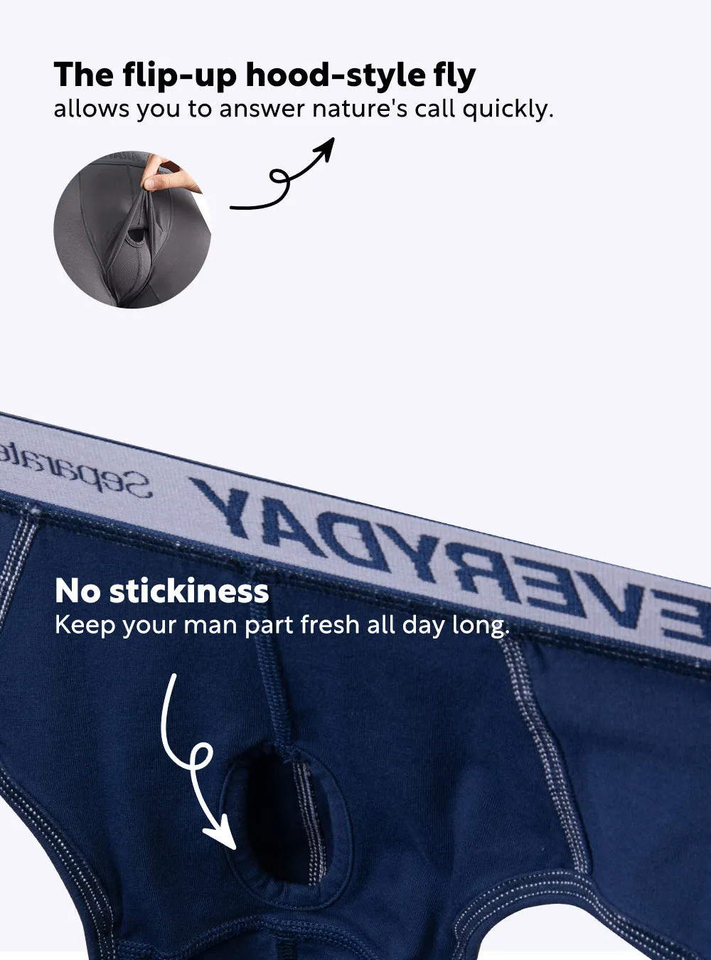 Colorful Everyday Cotton Briefs 7 Pack