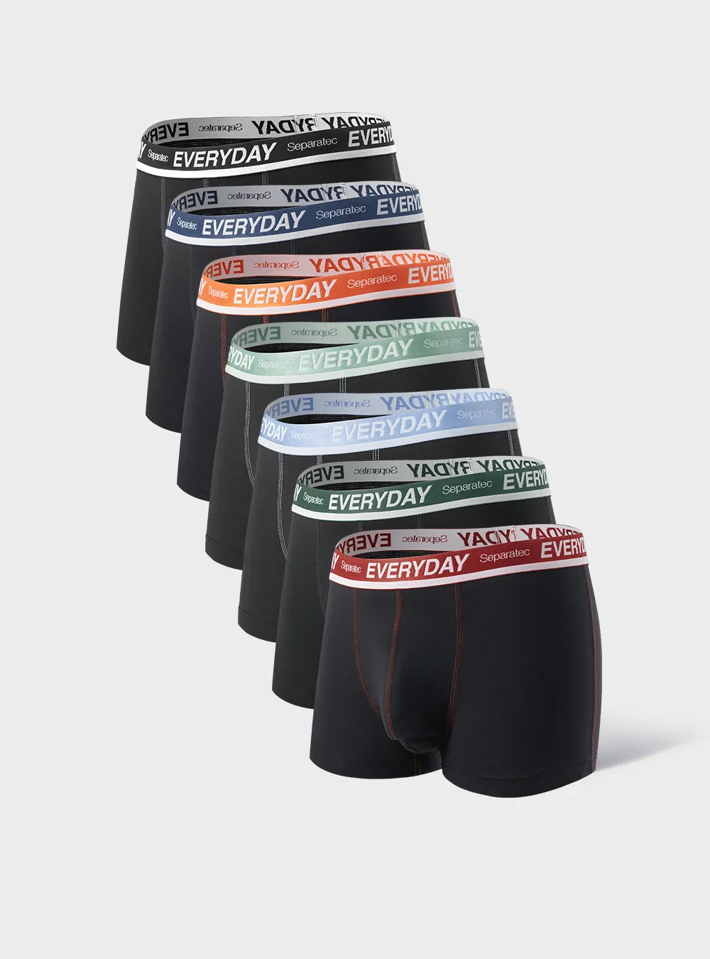 Colorful Everyday Cotton Trunks 7 Pack