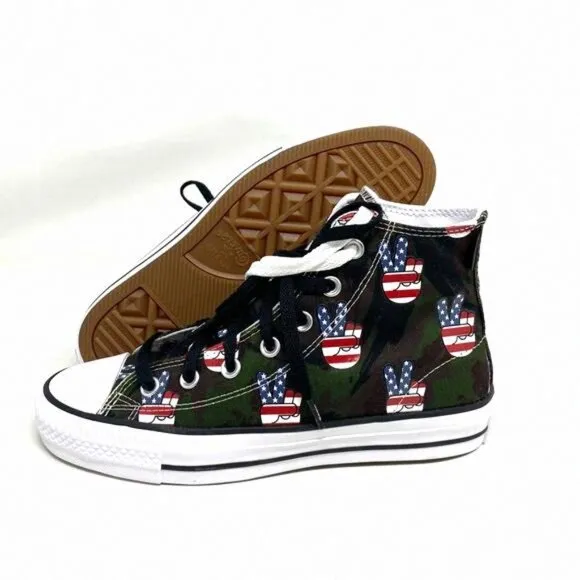 Converse Ctas Pro All Star High Top Green Men’s A02413C Size Sneakers Canvas