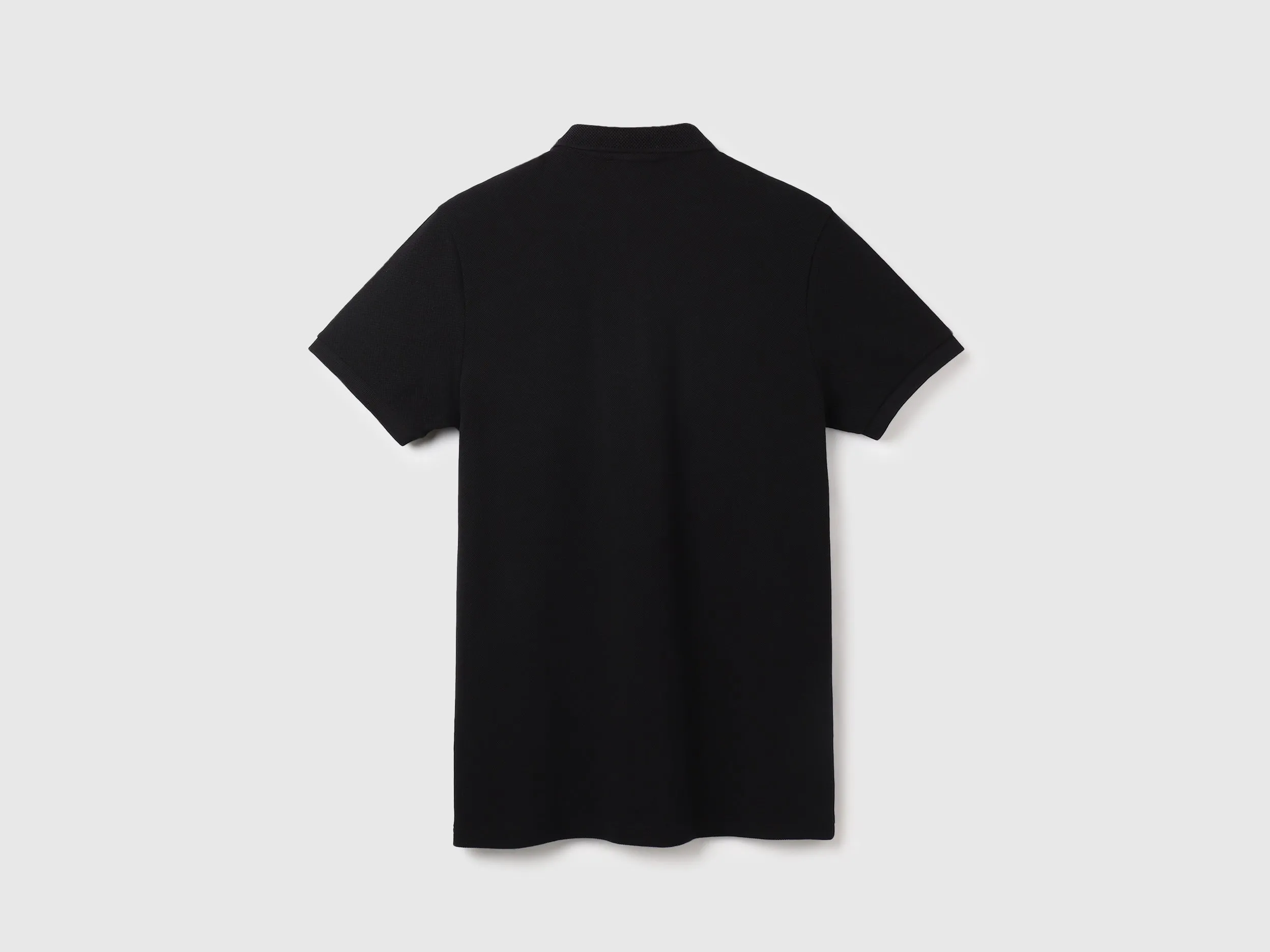 Cotton Solid Polo Collar Mens T-shirts