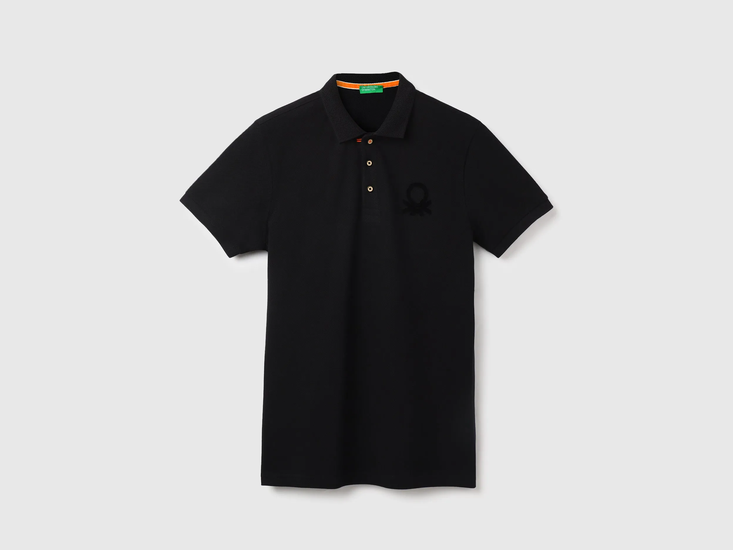Cotton Solid Polo Collar Mens T-shirts